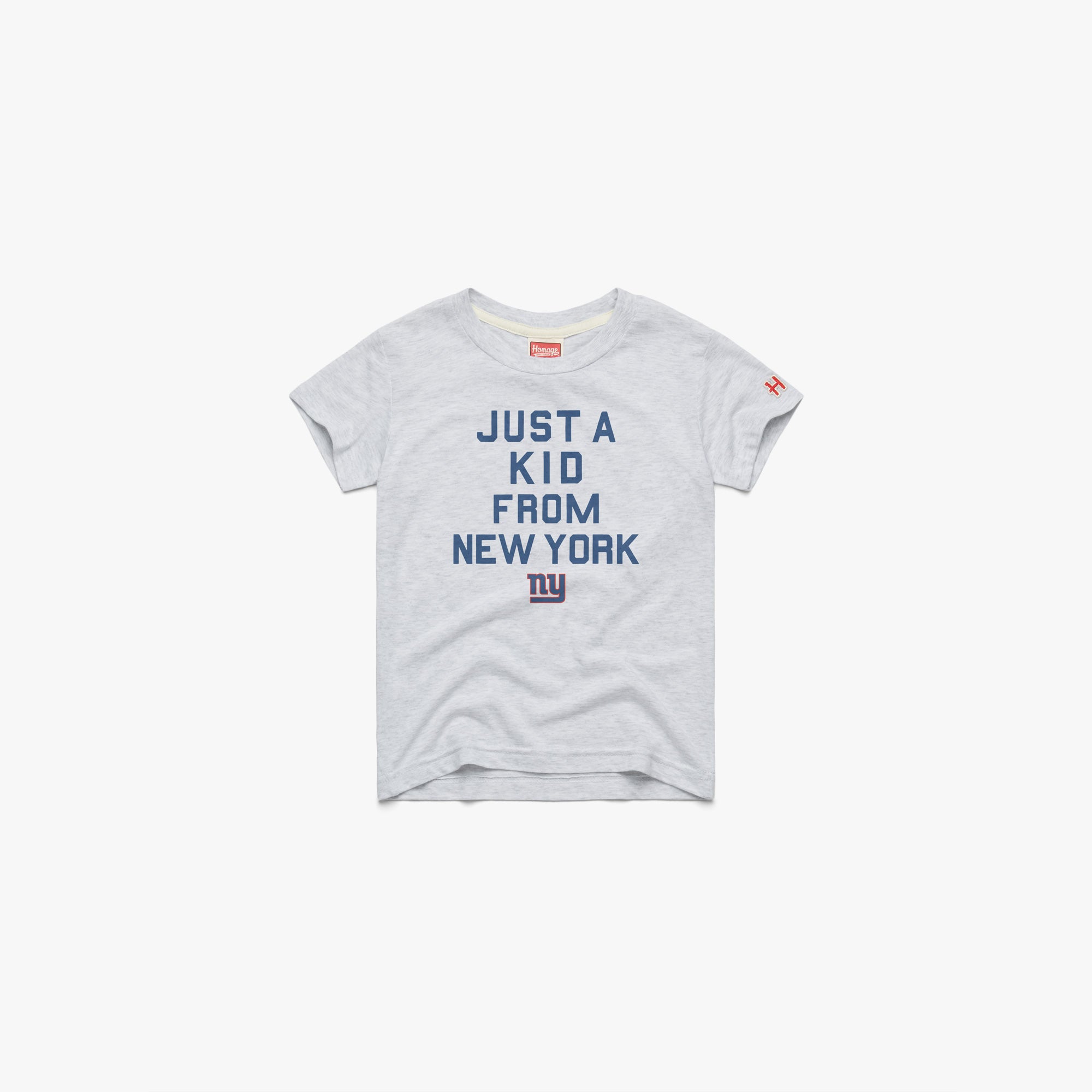 Youth New York Giants Just A Kid From New York 03011988637 Ash Flat.jpg Youth New York Giants Just A Kid From New York