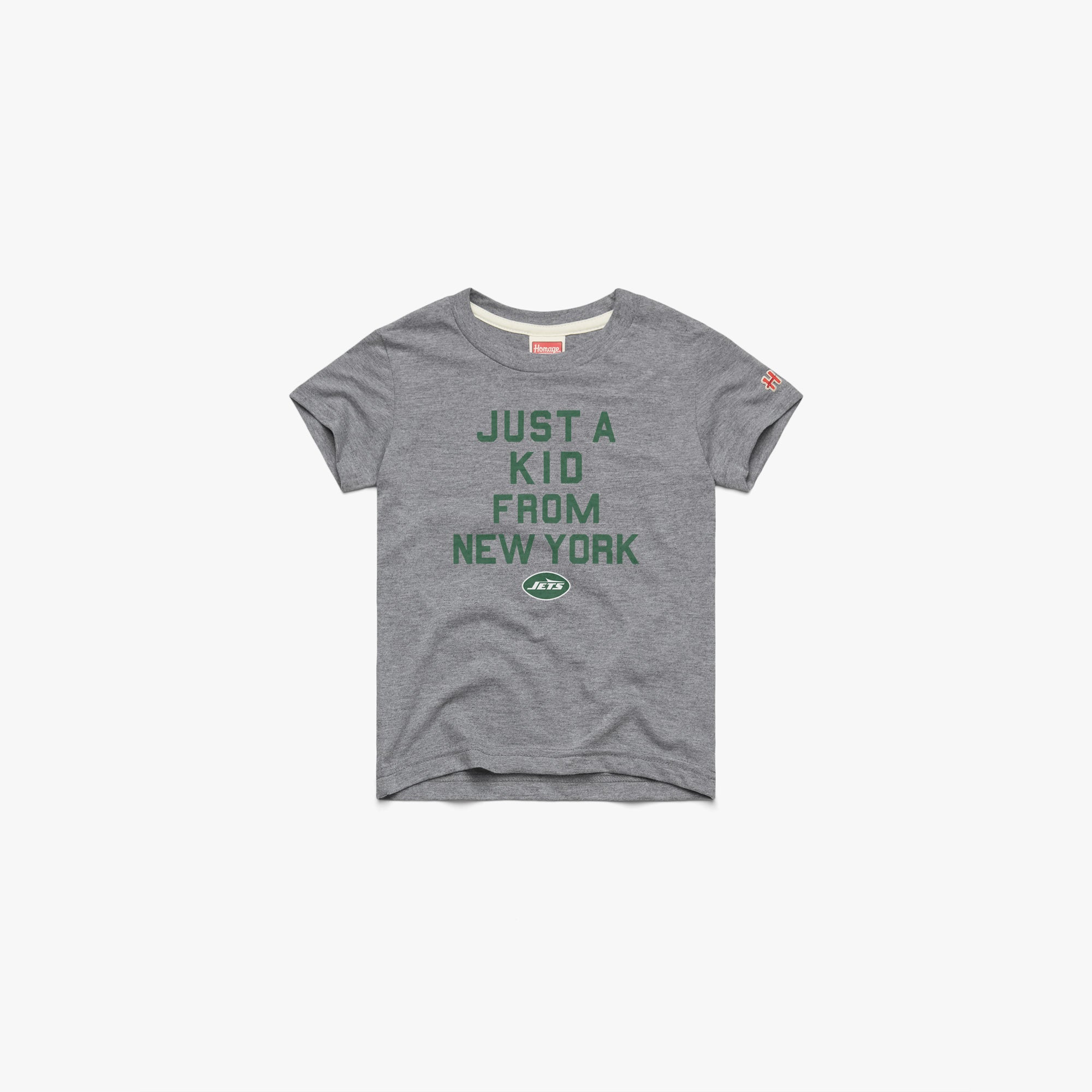 Youth New York Jets Just A Kid From New York 03011987201 Grey Flat.jpg Youth New York Jets Just A Kid From New York