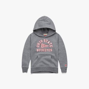 Youth Ohio State Buckeyes Pennant Hoodie