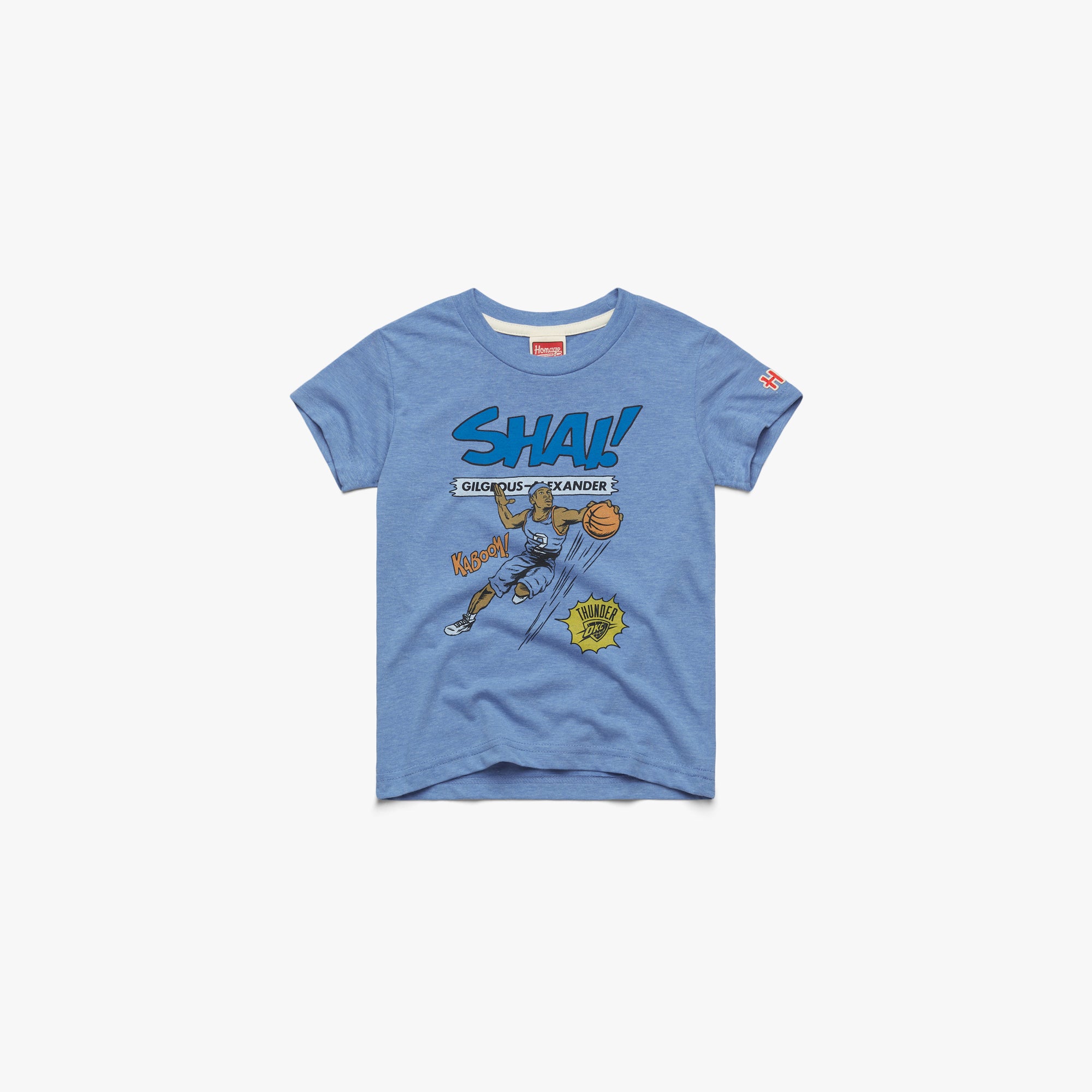 Youth Oklahoma City Comic Book Shai Gilgeous Alexander 03011932002 Light Blue Flat.jpg Youth Oklahoma City Comic Book Shai Gilgeous-Alexander