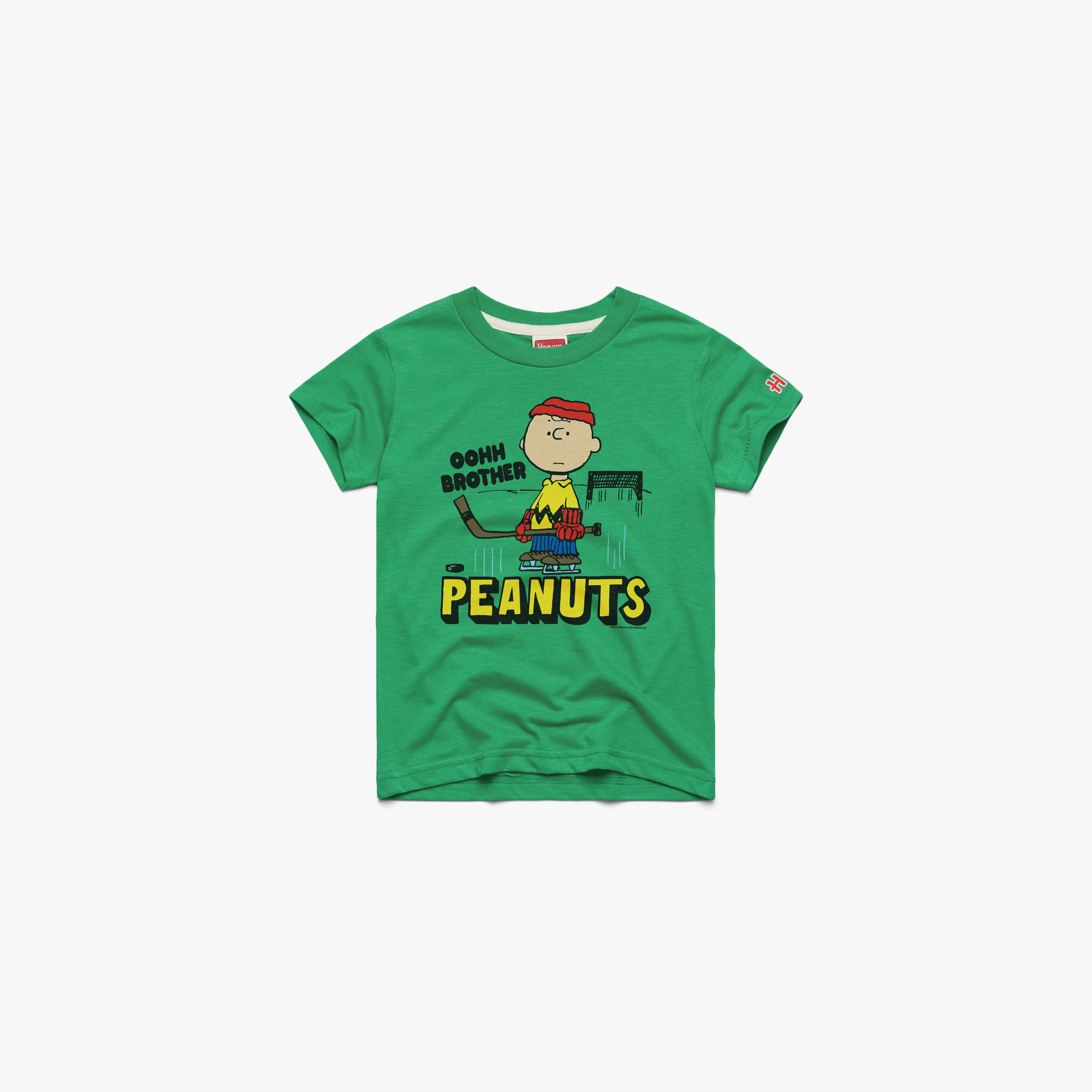 Youth Peanuts Charlie Brown Oohh Brother 03012269213 Green Flat.jpg Youth Peanuts Charlie Brown Oohh Brother