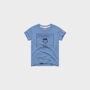Youth Peanuts Lucy Crabby People::Light Blue