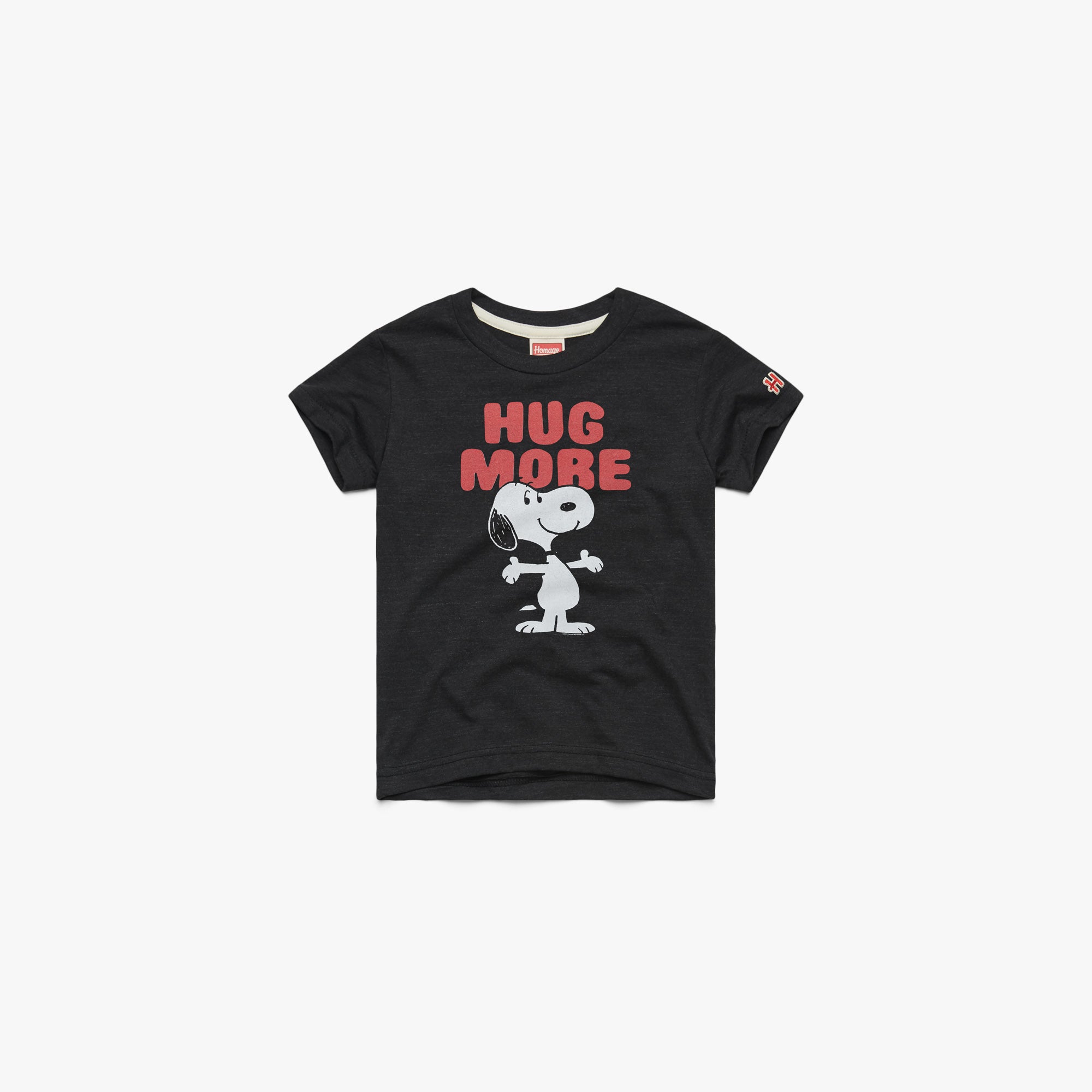 Youth Peanuts Snoopy Hug More 03011738630 charcoal flat.jpg Youth Peanuts Snoopy Hug More