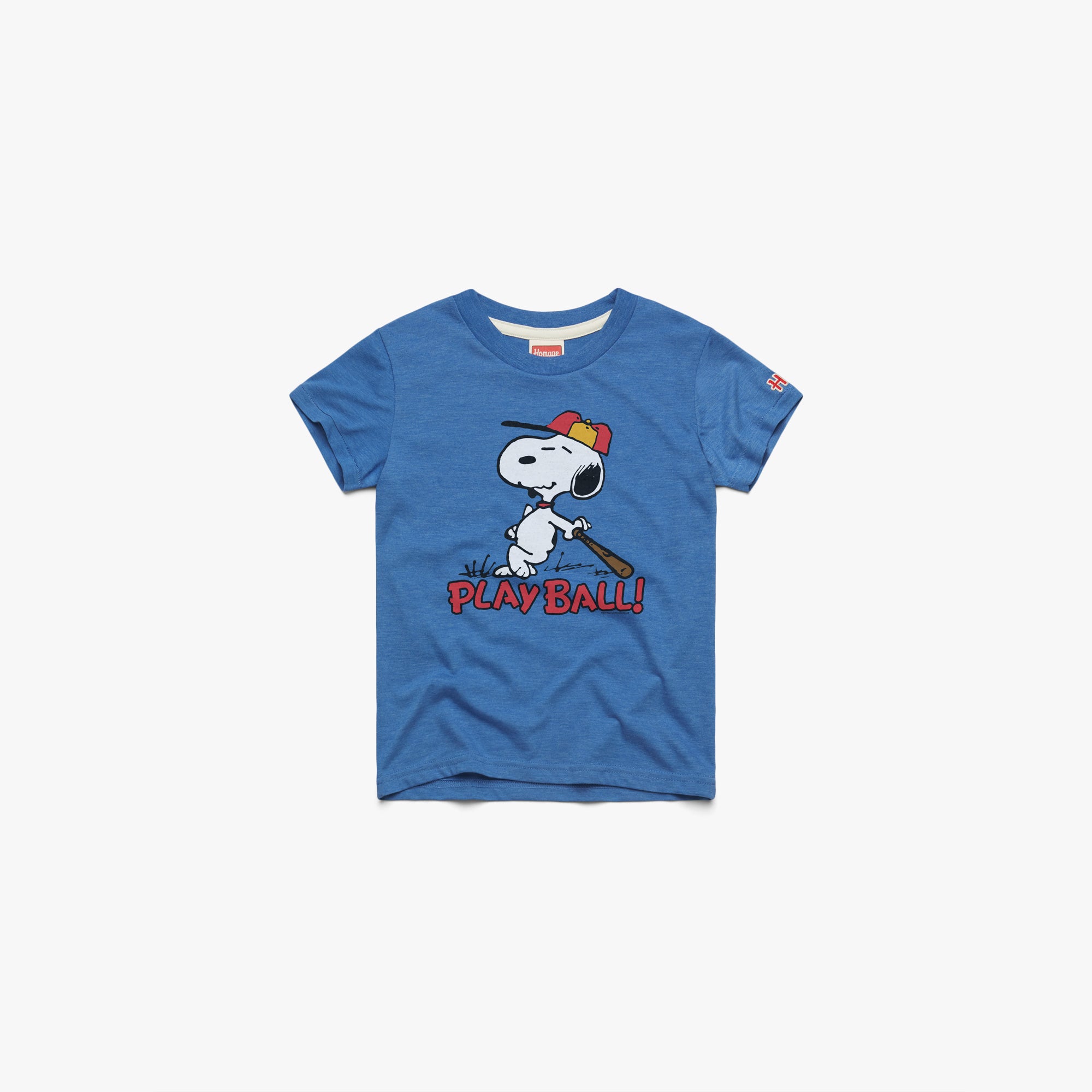 Youth Peanuts Snoopy Play Ball 03011940018 Royal Blue Flat.jpg Youth Peanuts Snoopy Play Ball