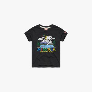 Youth Peanuts Snoopy x Mount Rainier National Park