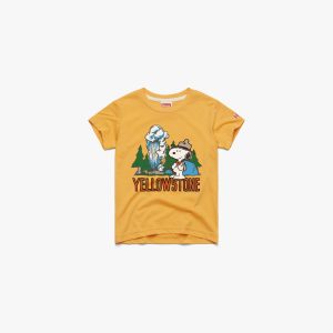 Youth Peanuts Snoopy x Yellowstone National Park