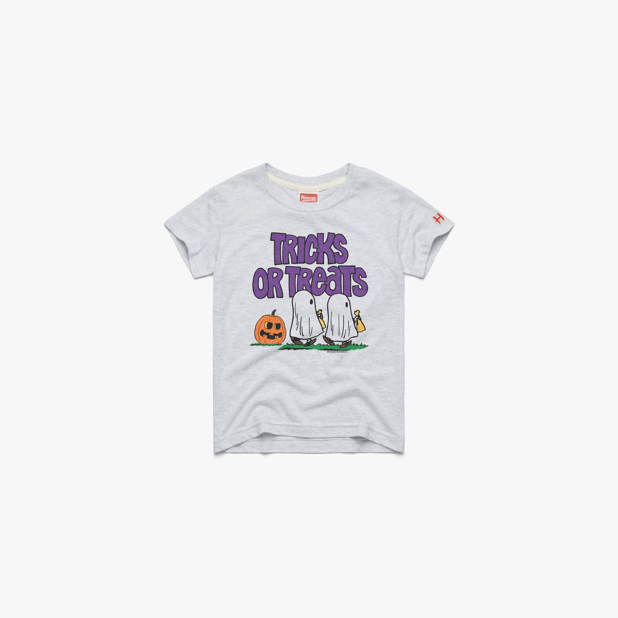 Youth Peanuts Tricks Or Treats 03012185737 Ash Flat.jpg Youth Peanuts Tricks Or Treats