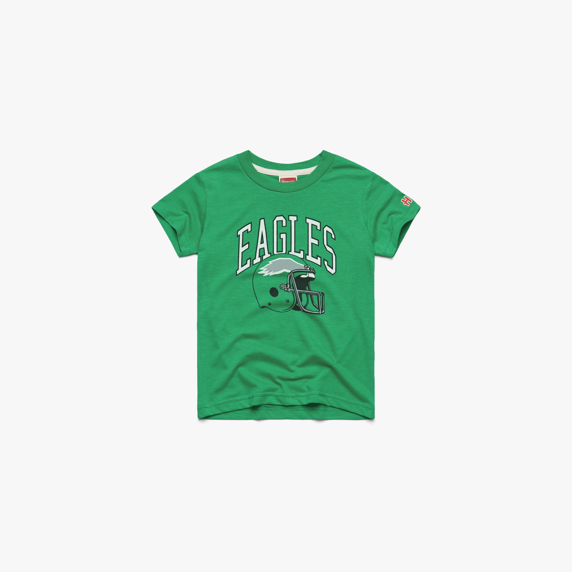 Youth Philadelphia Eagles Helmet Retro 03011839213 Green Flat.jpg Youth Philadelphia Eagles Helmet Retro
