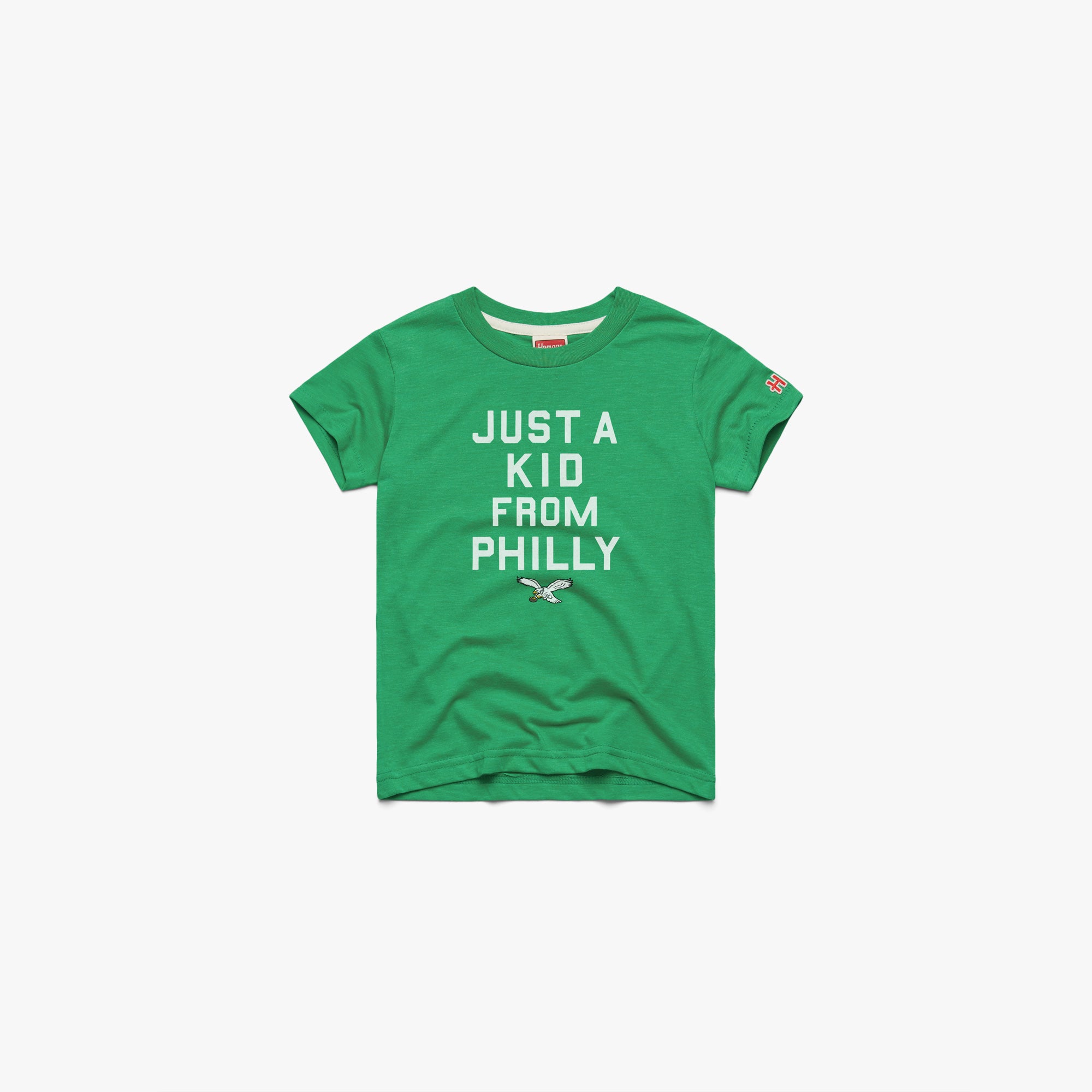 Youth Philadelphia Eagles Just A Kid From Philly 03011988213 Green Flat.jpg Youth Philadelphia Eagles Just A Kid From Philly