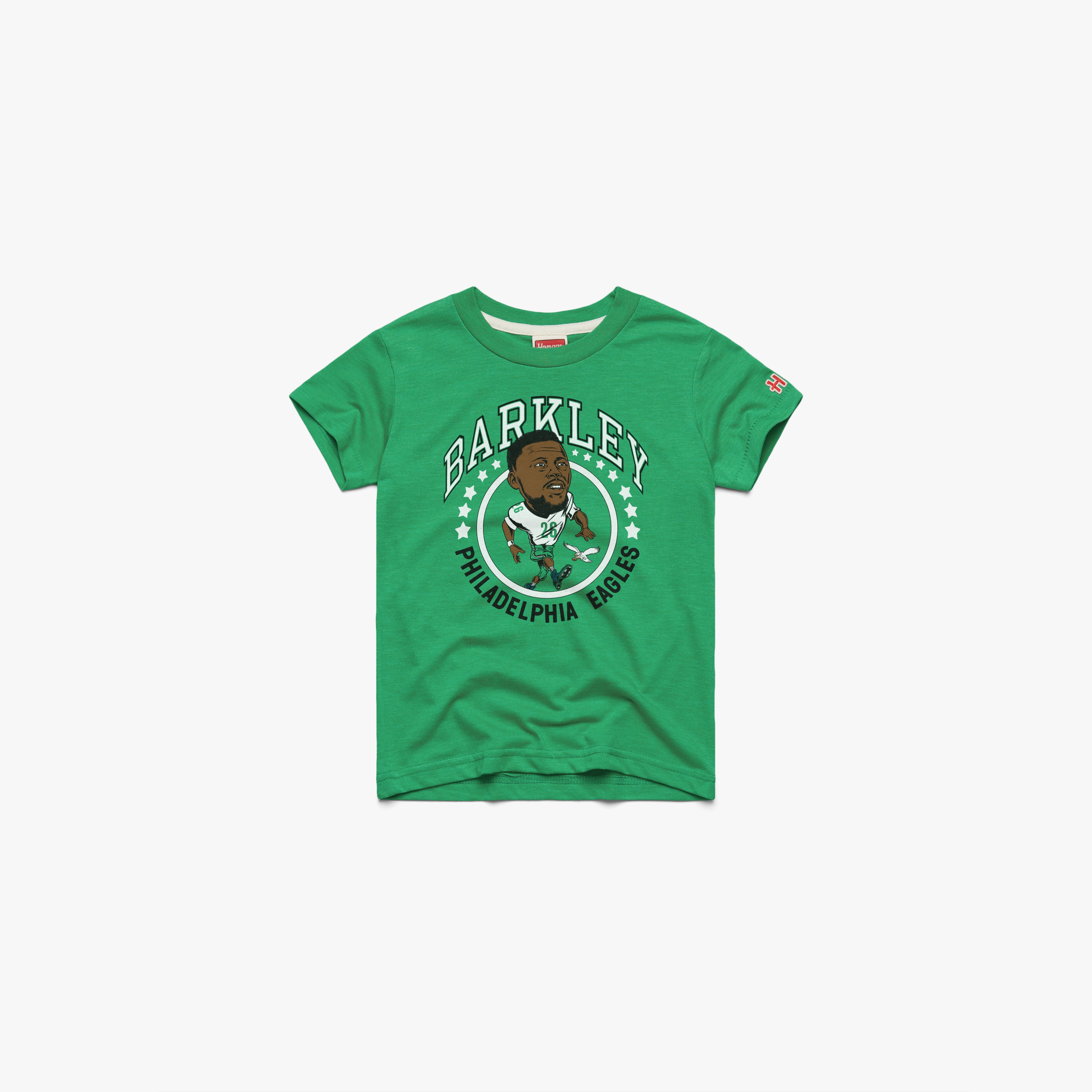 Youth Philadelphia Eagles Saquon Barkley 03012363413 Green Flat.jpg Youth Philadelphia Eagles Saquon Barkley