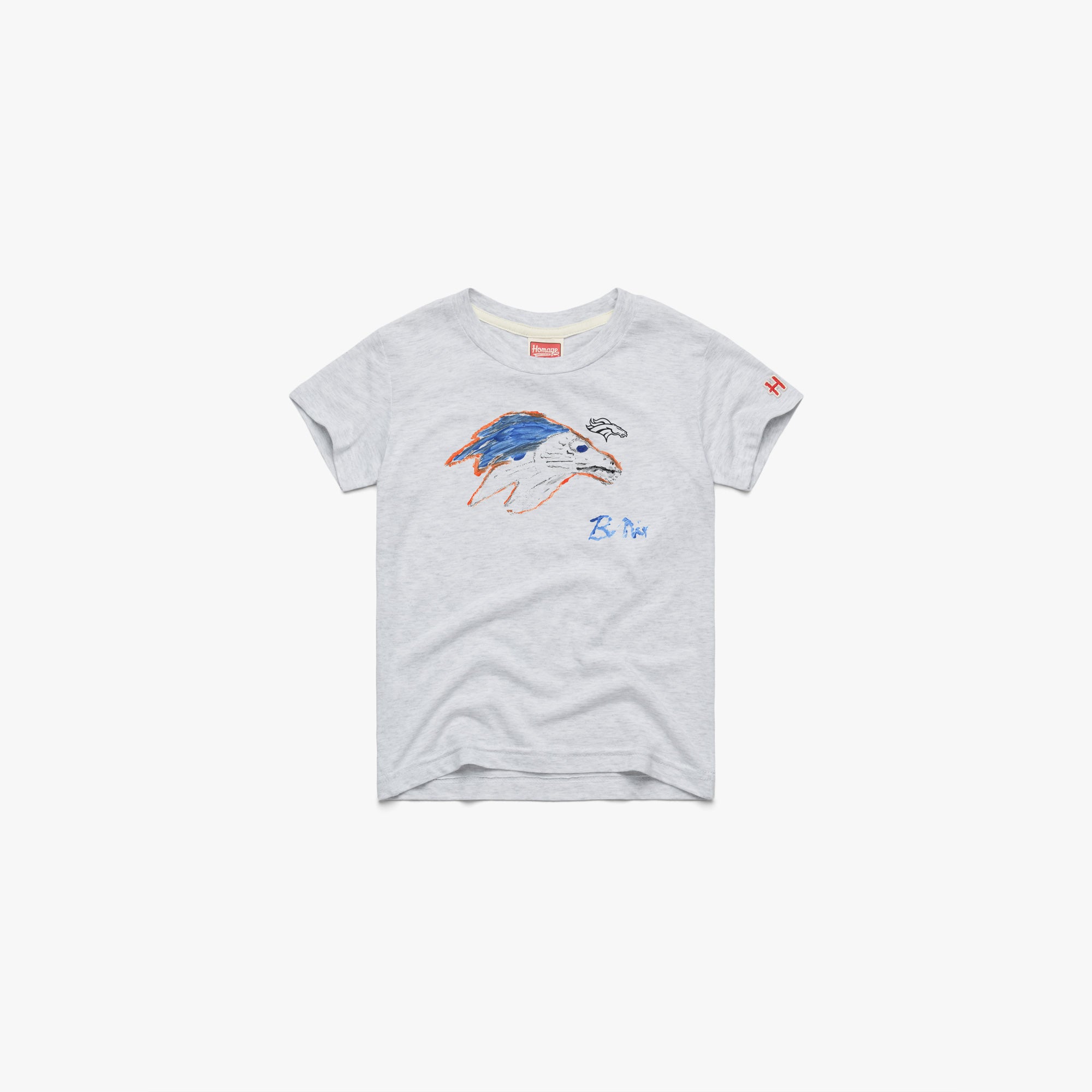 Youth Rookies Paint Denver Broncos by Bo Nix 03012039237 ash flat.jpg Youth Rookies Paint Denver Broncos by Bo Nix