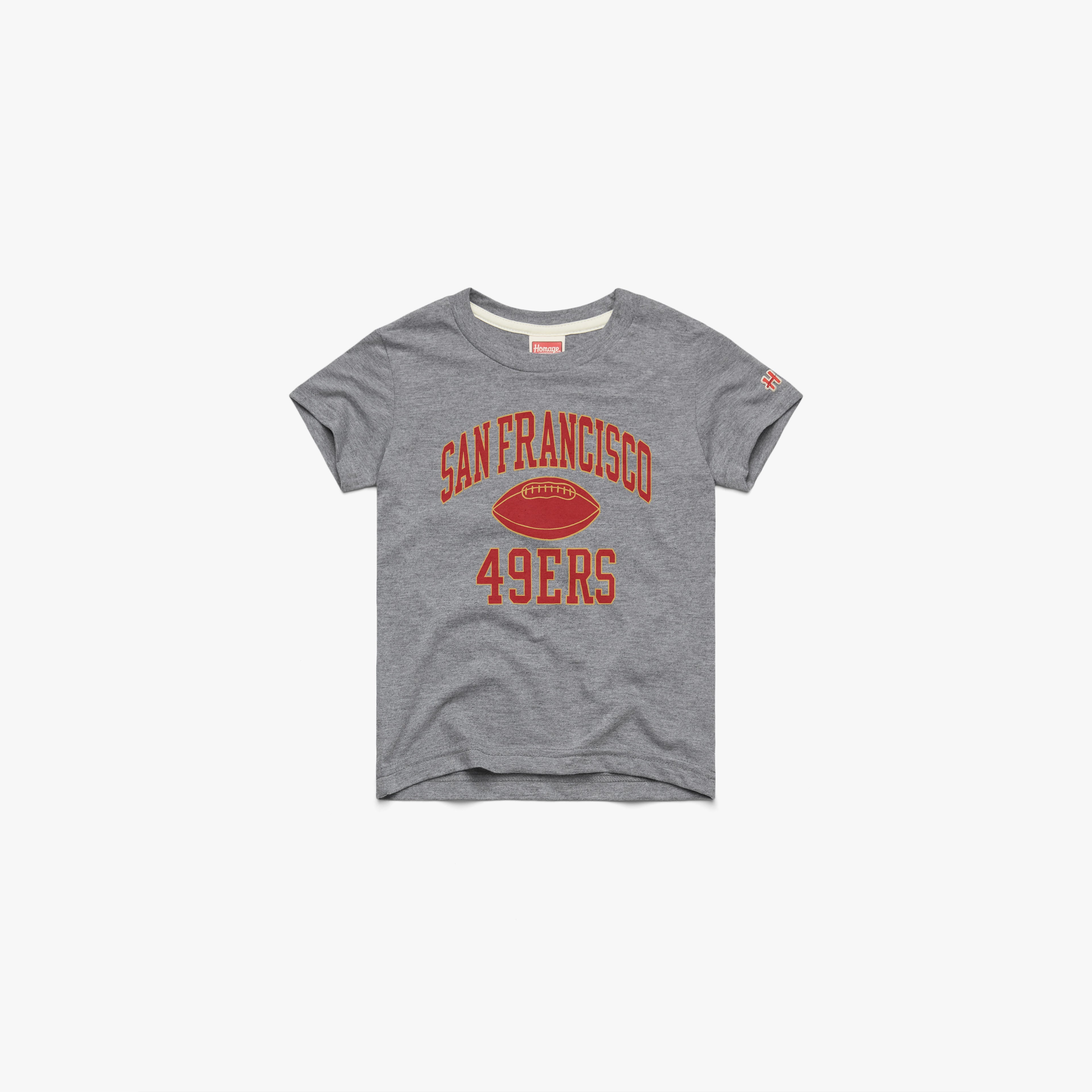 Youth San Francisco 49ers Gridiron 03012600701 Grey Flat.jpg Youth San Francisco 49ers Gridiron