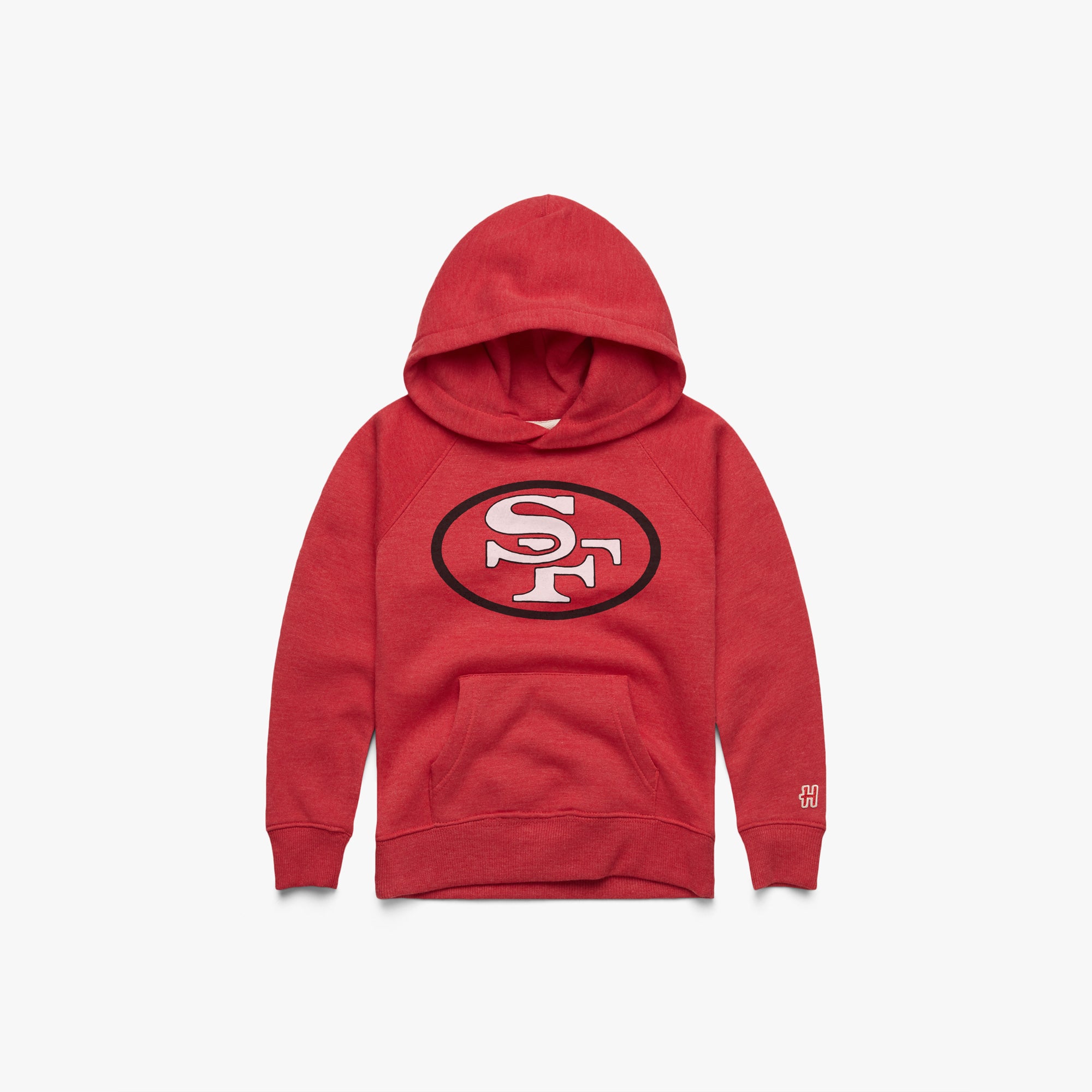 Youth San Francisco 49ers 68 Hoodie 03162217117 Red Flat.jpg Youth San Francisco 49ers '68 Hoodie