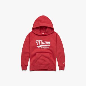 Youth Script Miami University Hoodie