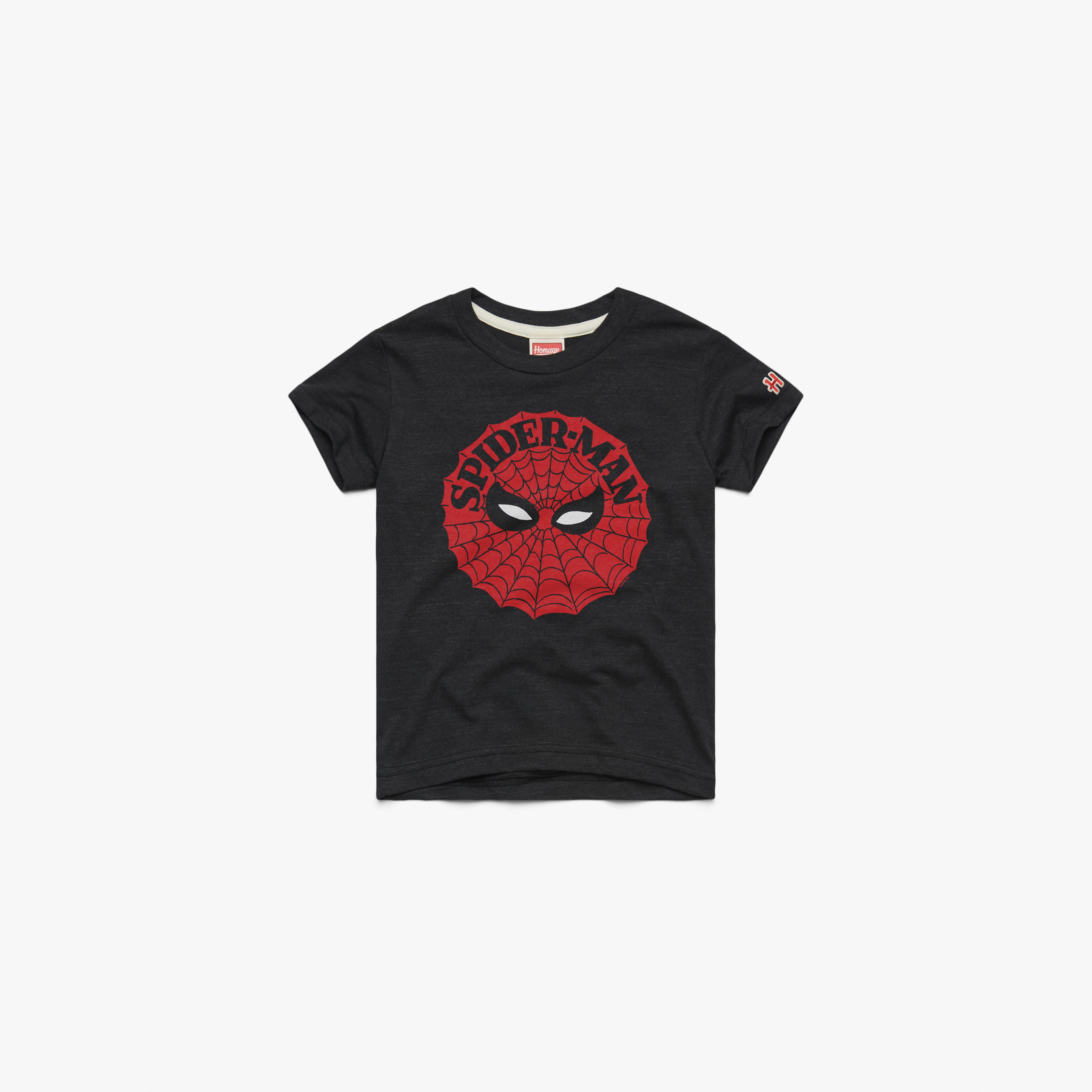 Youth Spider Man Circle Logo 03012400830 Charcoal Flat.jpg Youth Spider-Man Circle Logo