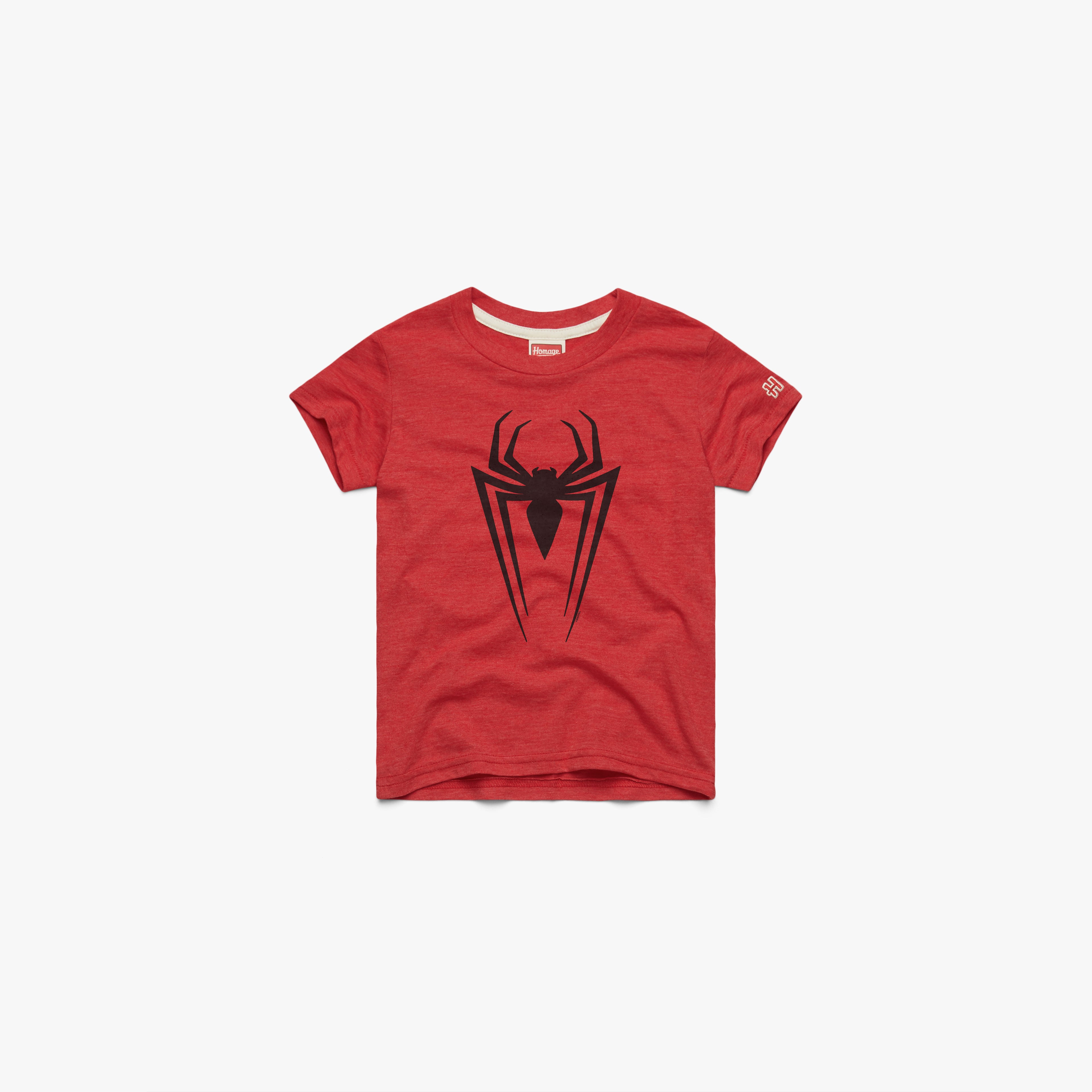 Youth Spider Man Logo 03012400717 Red Flat.jpg Youth Spider-Man Logo