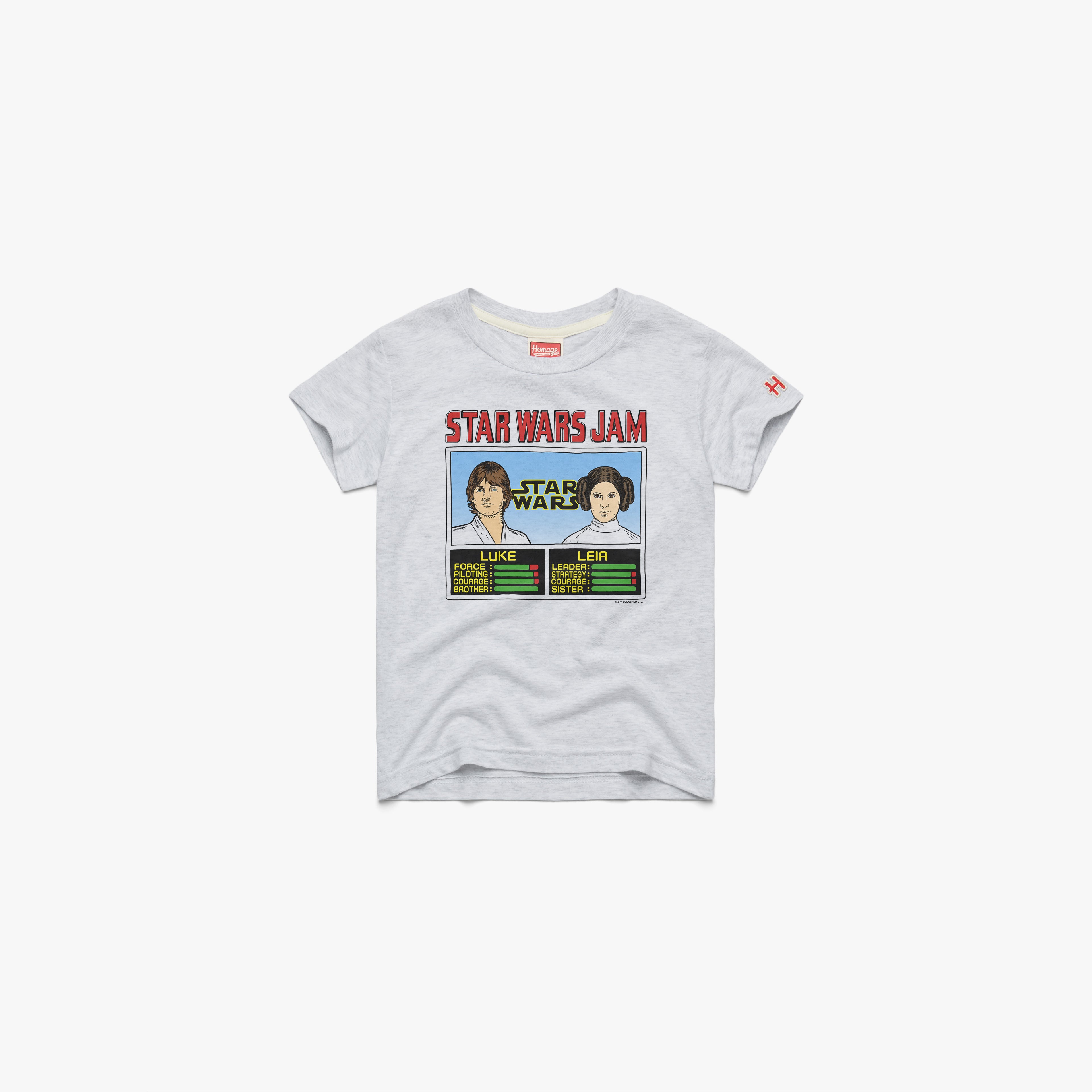Youth Star Wars Jam Luke And Leia 03012463837 Ash Flat.jpg Youth Star Wars Jam Luke And Leia