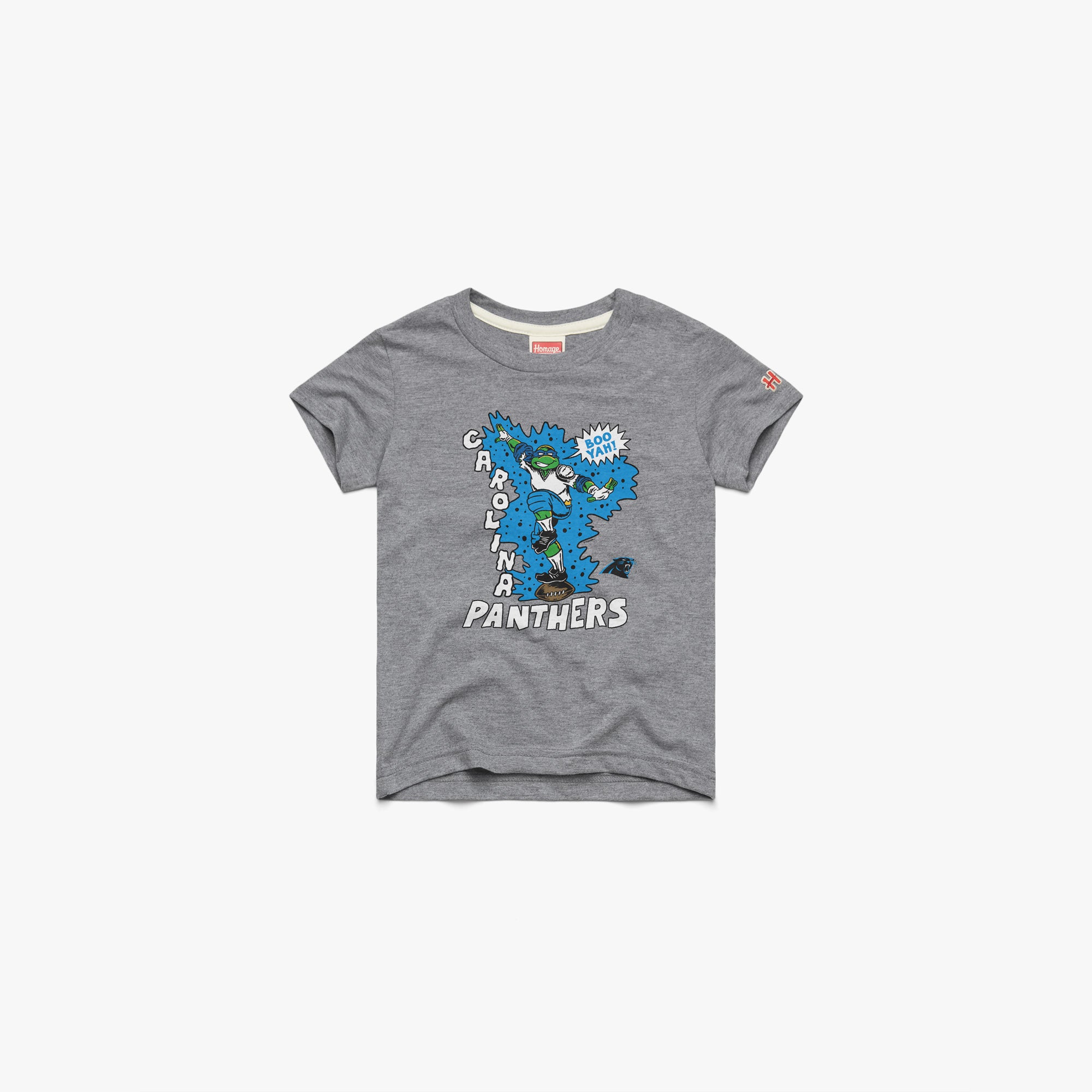 Youth TMNT Leonardo x Carolina Panthers 03012143801 Grey Flat.jpg Youth TMNT Leonardo x Carolina Panthers