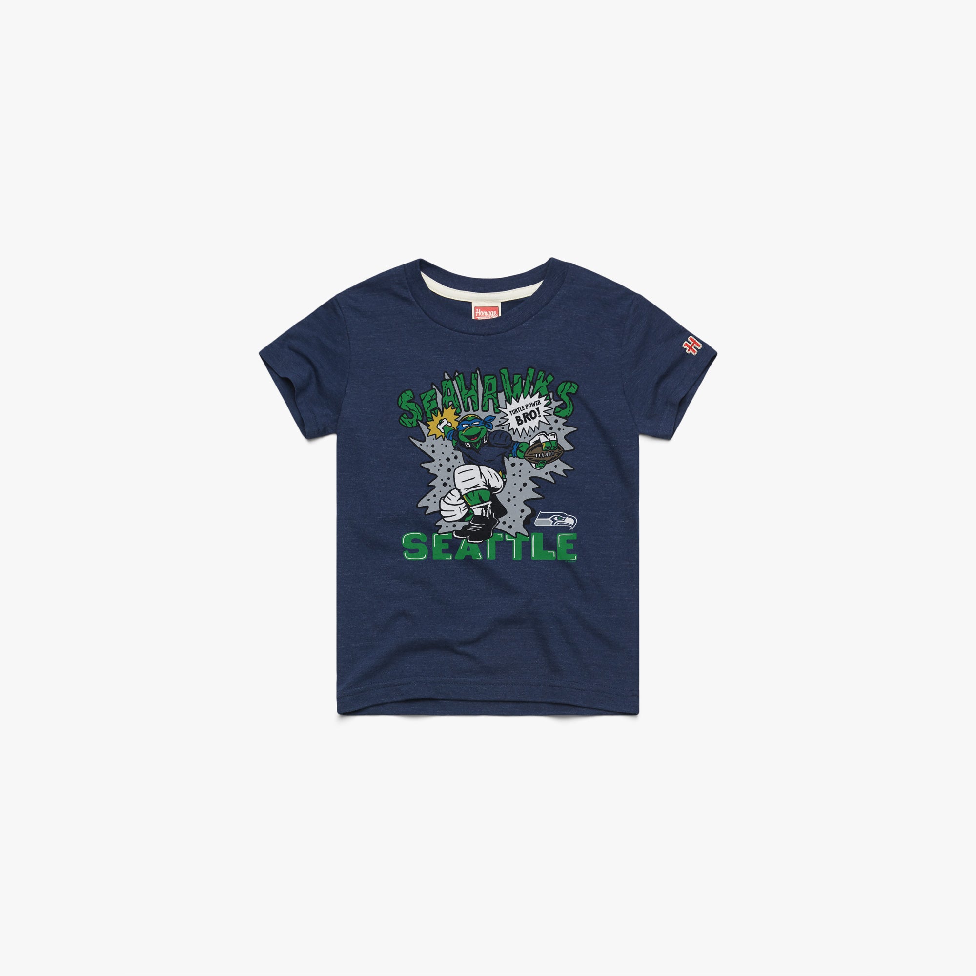 Youth TMNT Leonardo x Seattle Seahawks 03012141835 Navy Flat.jpg Youth TMNT Leonardo x Seattle Seahawks