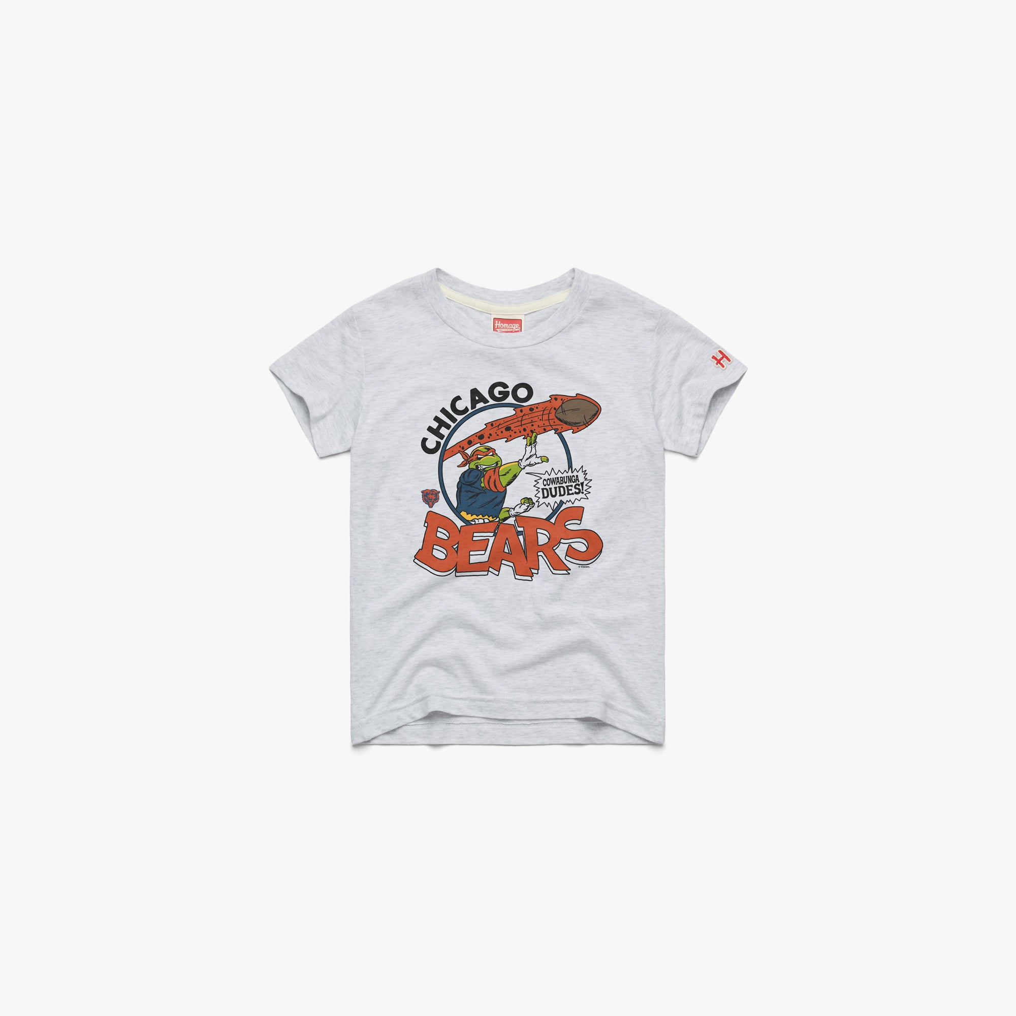 Youth TMNT Michelangelo x Chicago Bears 03012143437 Ash Flat.jpg Youth TMNT Michelangelo x Chicago Bears