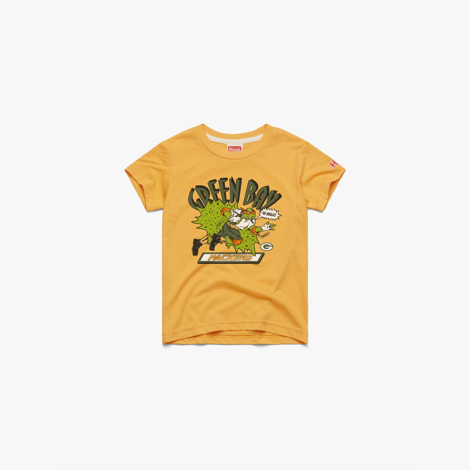 Youth TMNT Michelangelo x Green Bay Packers 03012142012 Gold Flat.jpg Youth TMNT Michelangelo x Green Bay Packers