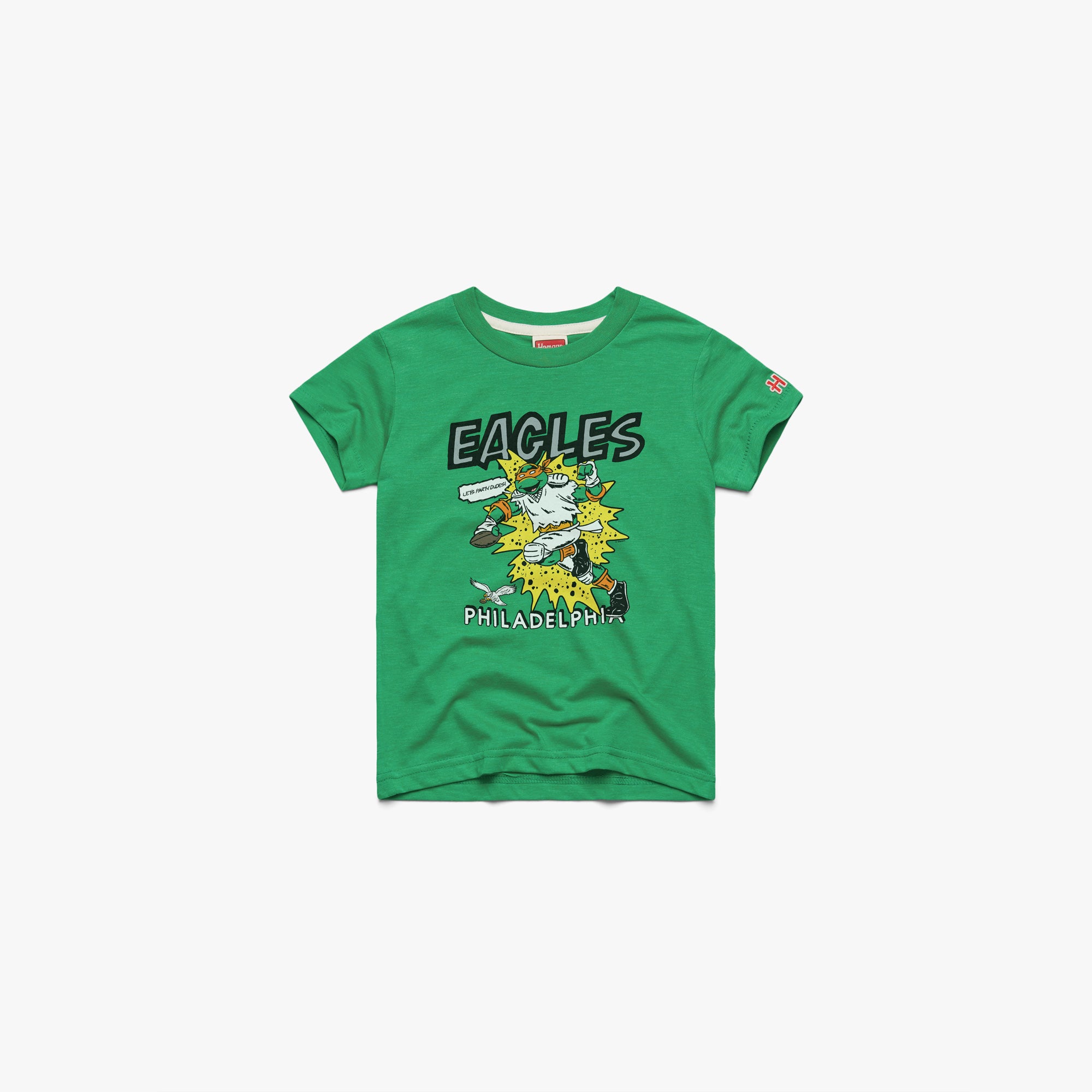 Youth TMNT Michelangelo x Philadelphia Eagles 03012141413 Green Flat.jpg Youth TMNT Michelangelo x Philadelphia Eagles