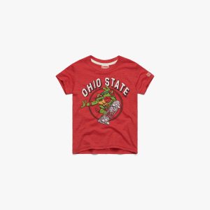Youth TMNT Raphael x Ohio State Kick Shell