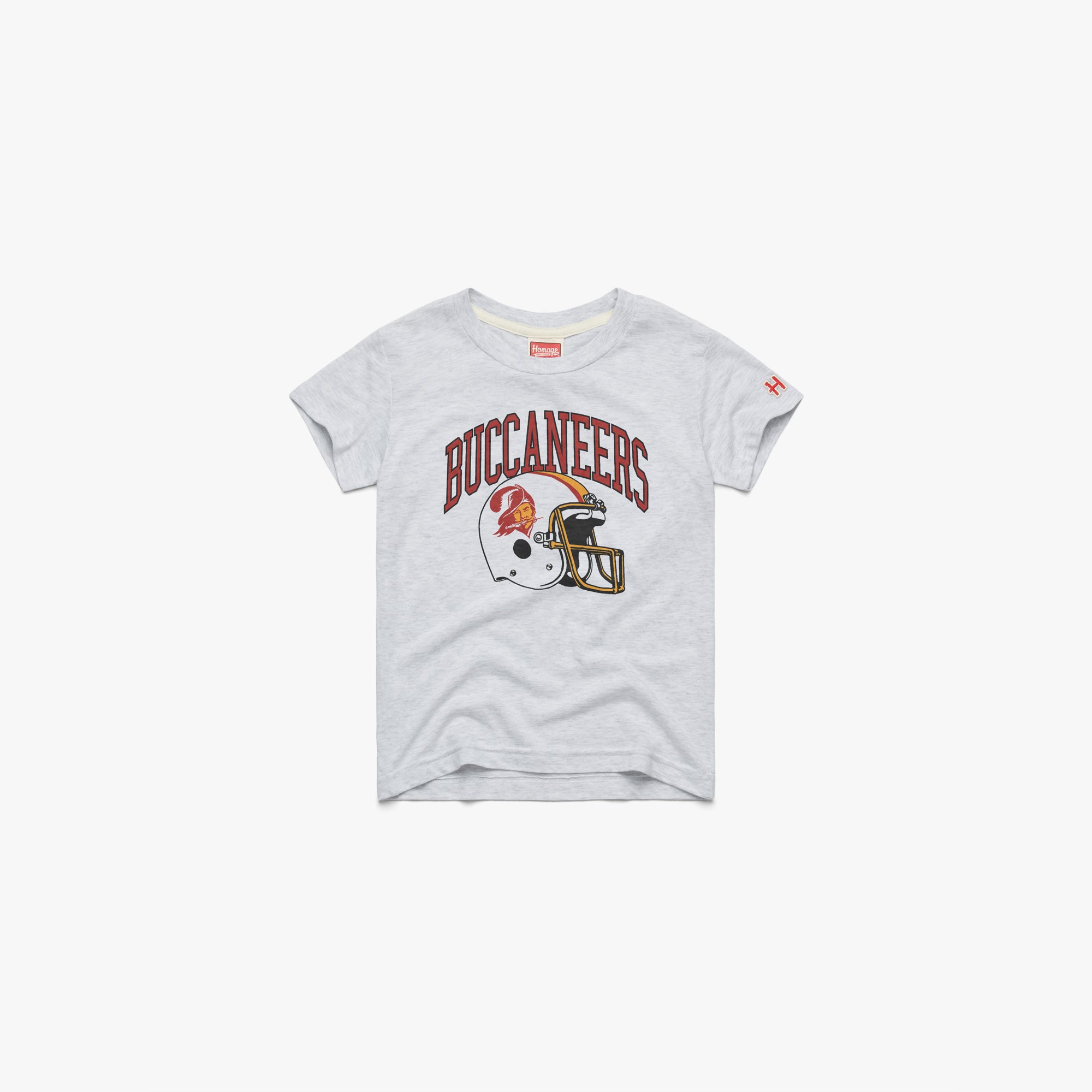 Youth Tampa Bay Buccaneers Helmet Retro 03011840137 Ash Flat.jpg Youth Tampa Bay Buccaneers Helmet Retro