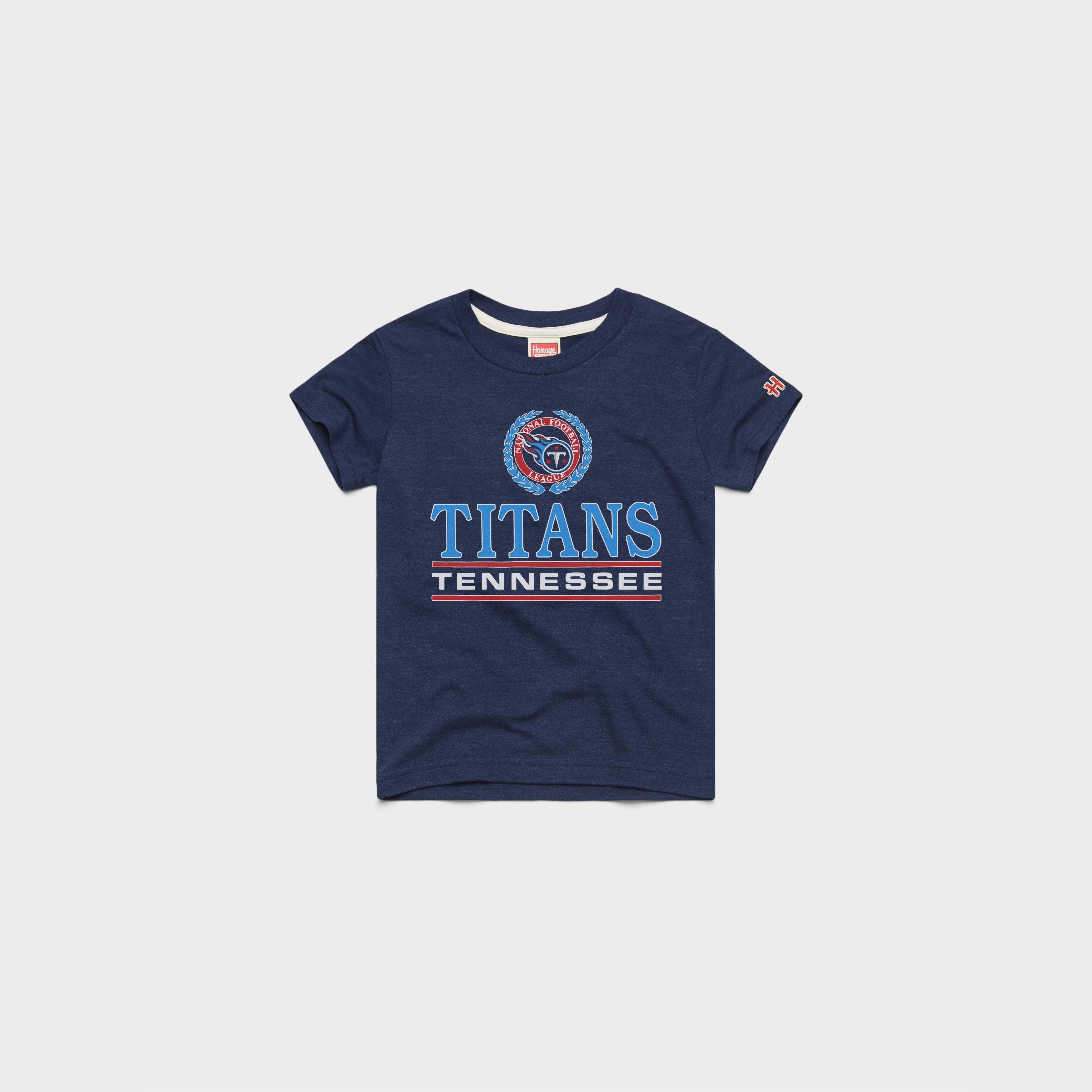 Youth Tennessee Titans Crest 03012686035 Navy Flat.jpg Youth Tennessee Titans Crest