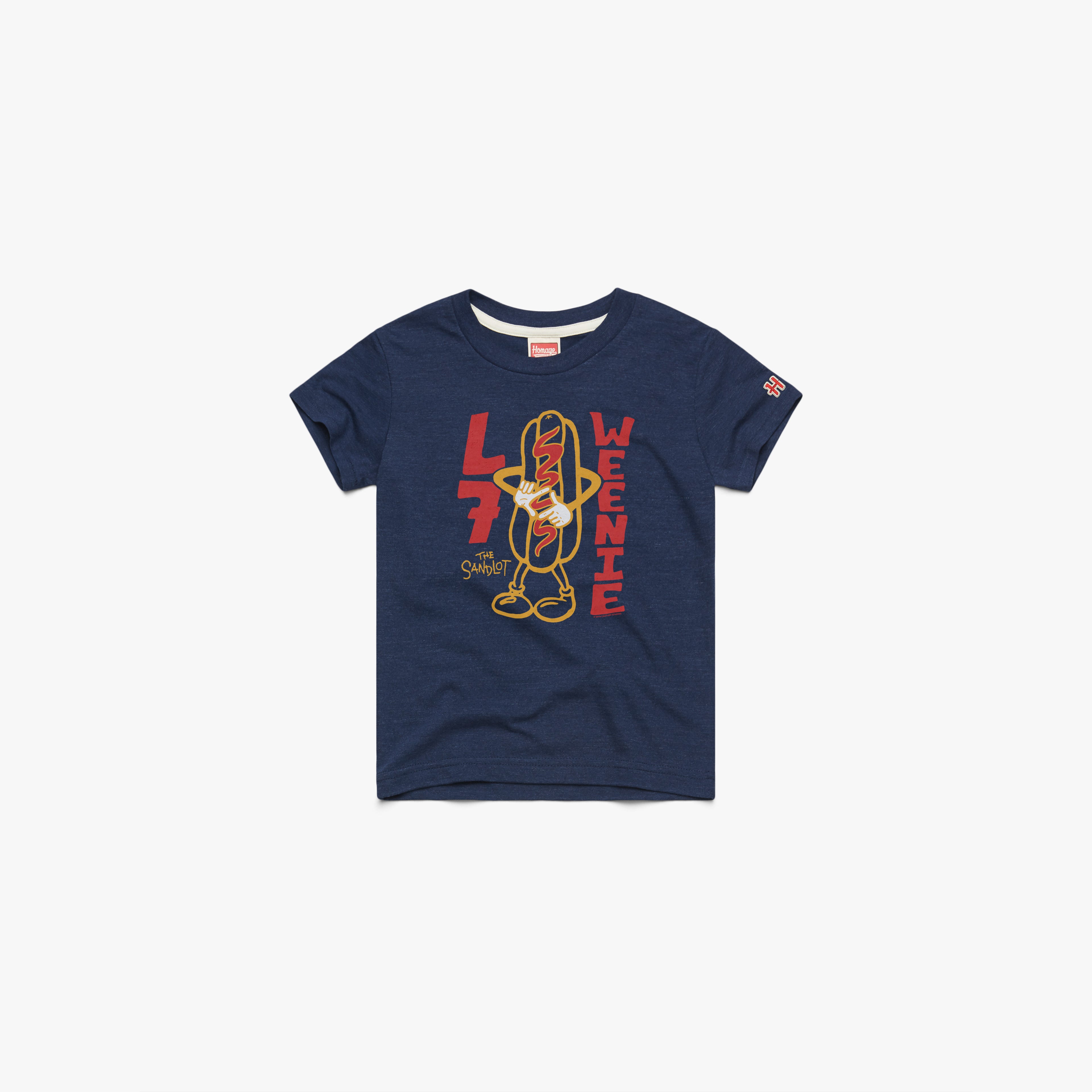 Youth The Sandlot L7 Weenie 03012426835 Navy Flat.jpg Youth The Sandlot L7 Weenie