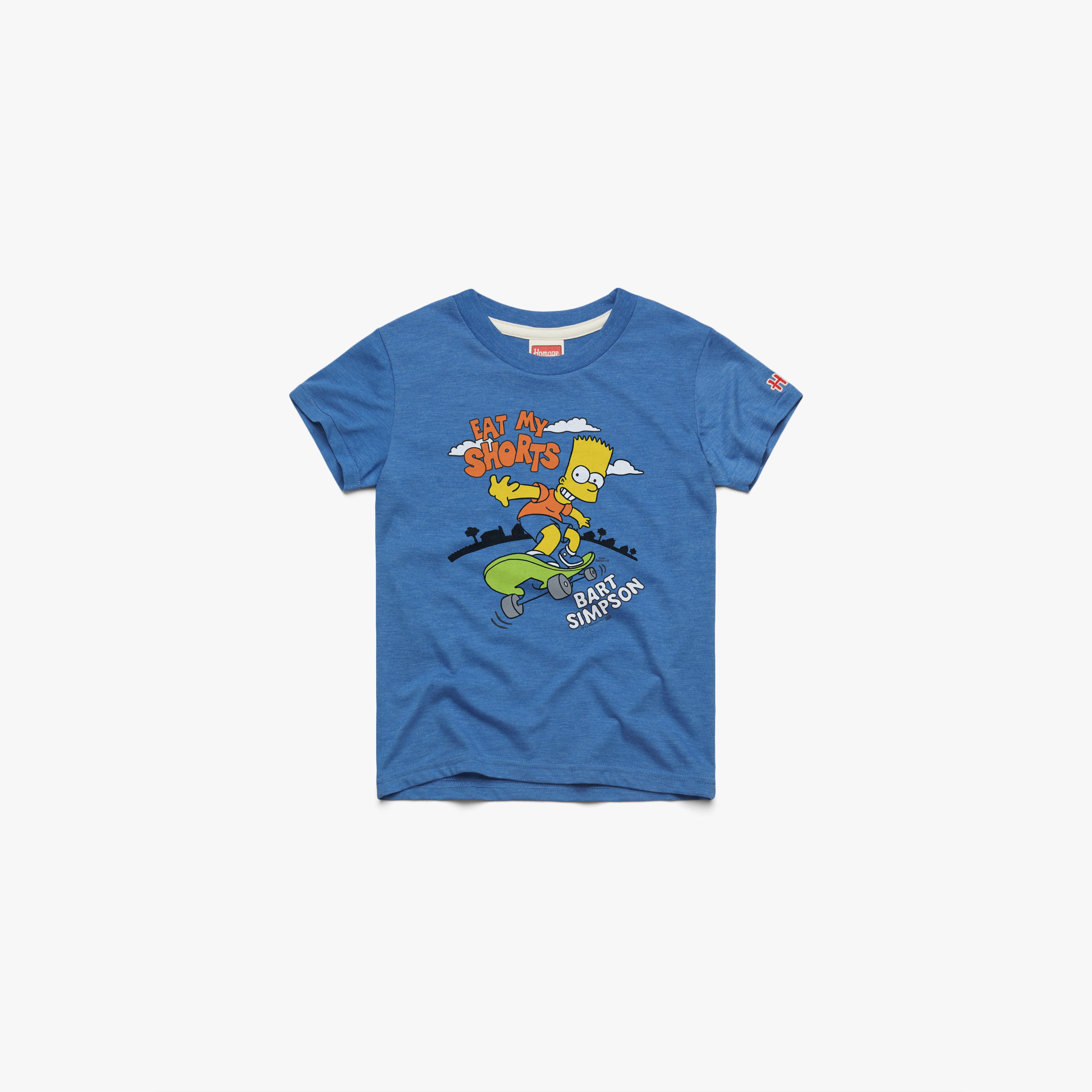 Youth The Simpsons Bart Simpson Eat My Shorts 03012423518 Royal Blue Flat.jpg Youth The Simpsons Bart Simpson Eat My Shorts