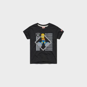 Youth The Simpsons Bart x Las Vegas Raiders