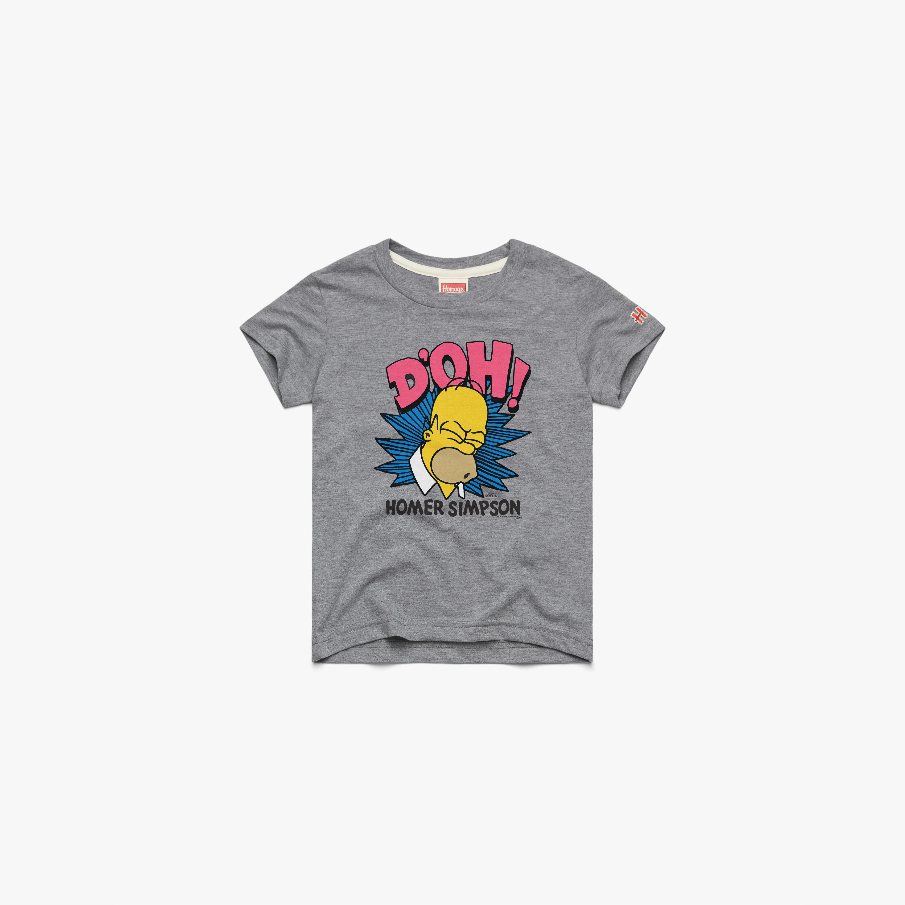 Youth The Simpsons Homer Simpson D oh 03012423701 Grey Flat.jpg Youth The Simpsons Homer Simpson D'oh