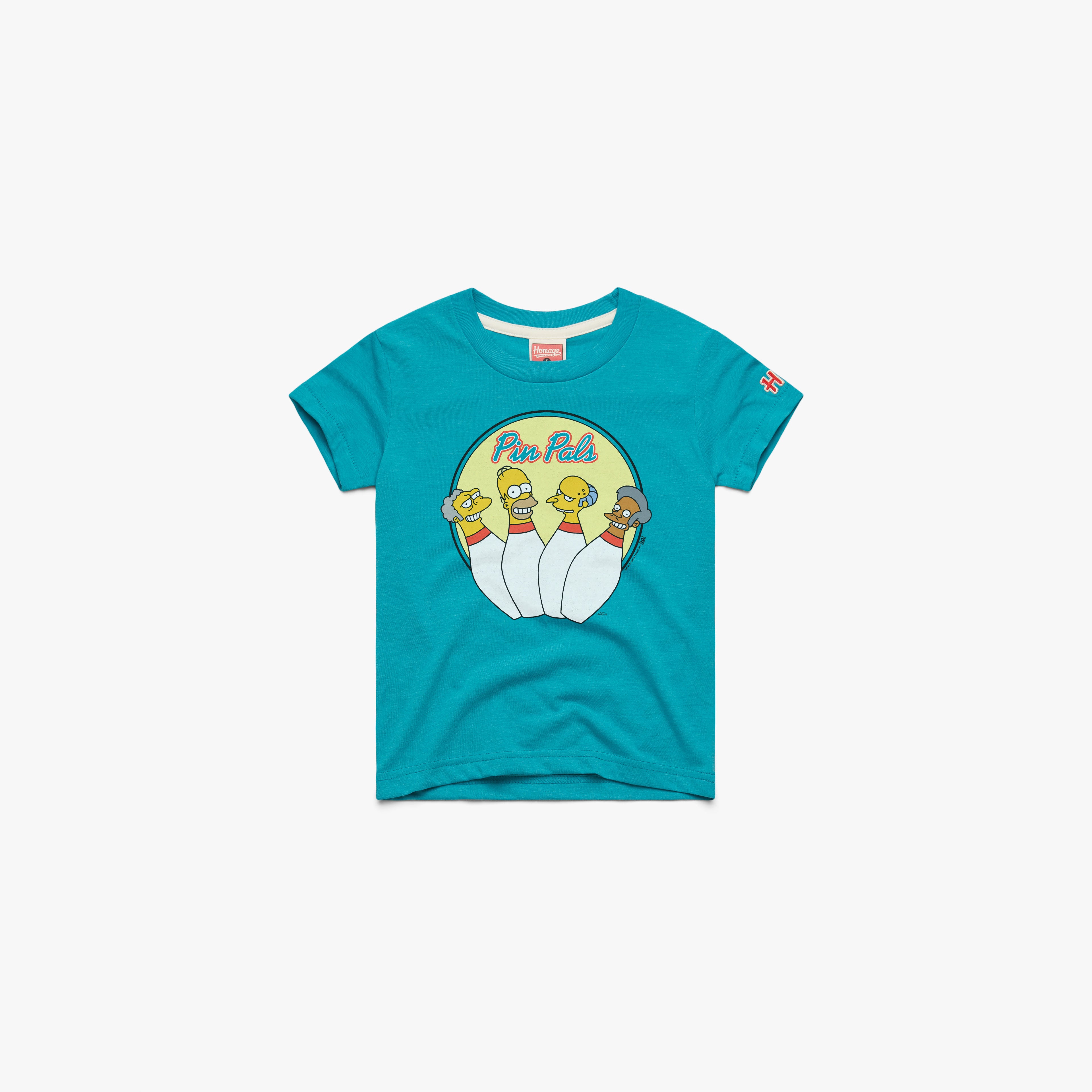 Youth The Simpsons Pin Pals 03012499426 Teal Flat.jpg Youth The Simpsons Pin Pals