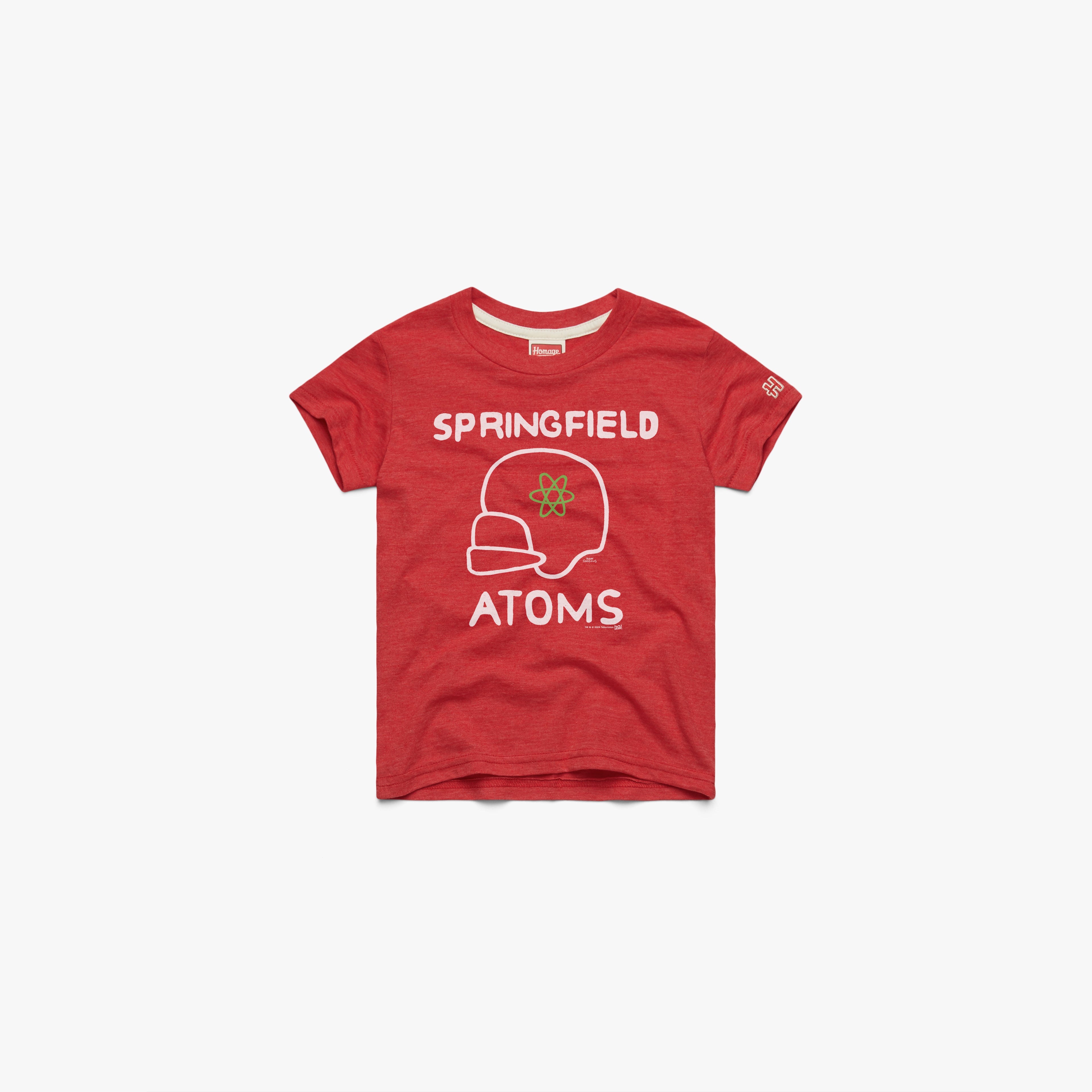 Youth The Simpsons Springfield Atoms 03012499317 Red Flat.jpg Youth The Simpsons Springfield Atoms