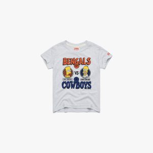 Youth The Simpsons x Bengals Vs Cowboys