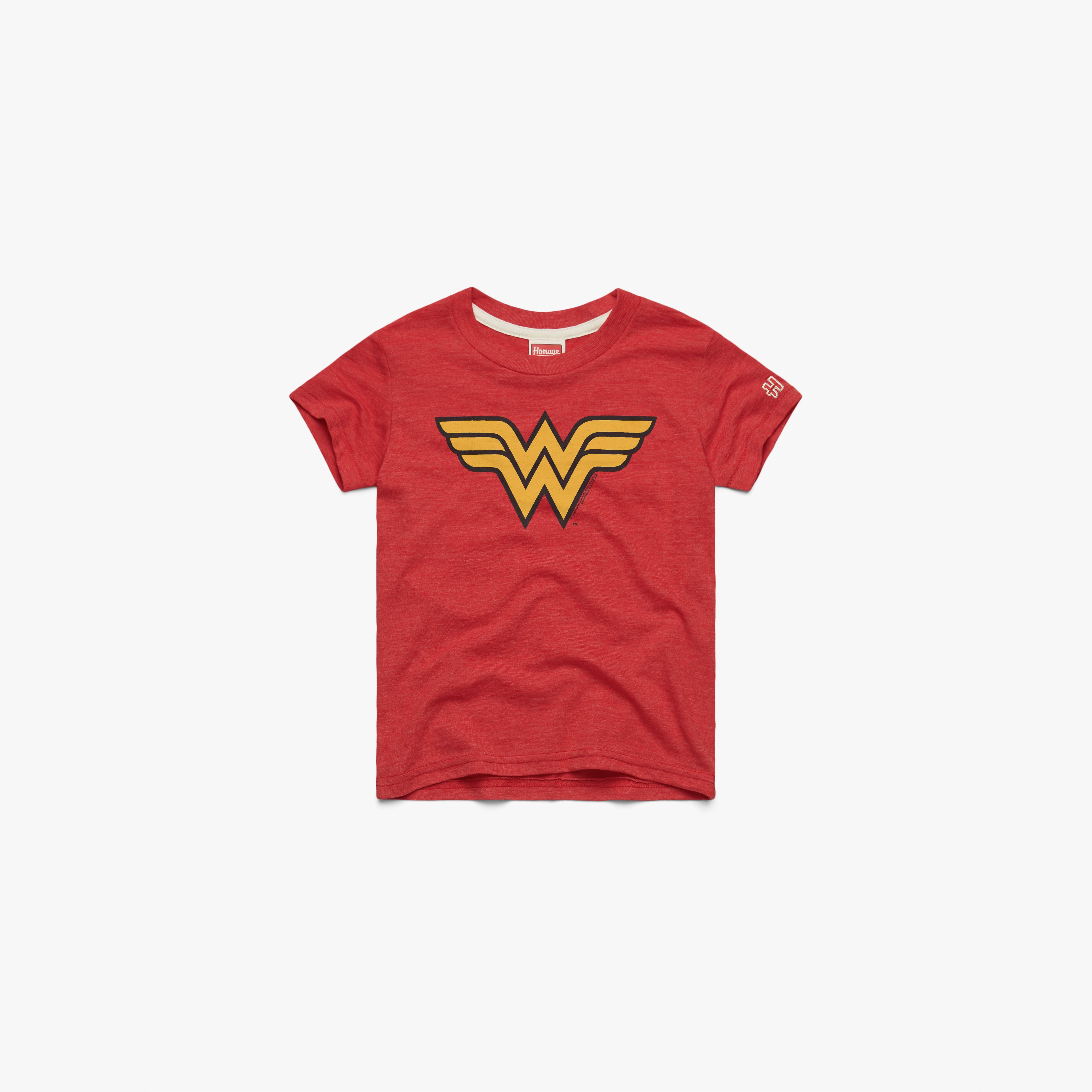 Youth Wonder Woman Logo 03011186917 Red Flat.jpg Youth Wonder Woman Logo