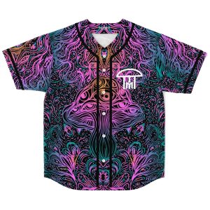 Ali mushrooms Baseball Jersey - Image 1