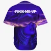 Alison Wonderland Fuck Me up rave baseball jersey for EDM festivals - Image 1