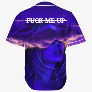 Alison Wonderland Fuck Me up rave baseball jersey for EDM festivals - Image 1