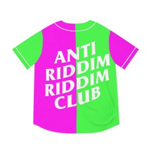 Anti Riddim Riddim Club Jersey (PINK & GREEN) - Image 1