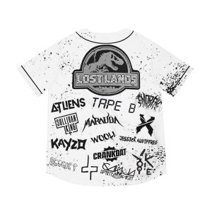 Atliens Tape B Kayzo Emorfik Excision Yookie Ganga White Night Sullivan King Boogie T Lost Lands Jersey - Image 1