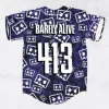Barely alive rave baseball jersey for edm festivals - Image 1