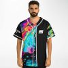 Bassjam events Baseball Jersey - Image 4