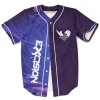 Beautiful marble nebula space excision illenium seven lions slander baseball jersey for EDM festivals - Image 1