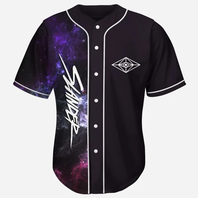 beautiful marble nebula space excision slander baseball jersey for edm festivals 1 Beautiful marble nebula space excision slander baseball jersey for EDM festivals - Image 1