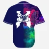 Beautiful textured nebula space excision seven lions said the sky baseball jersey for EDM festivals - Image 2