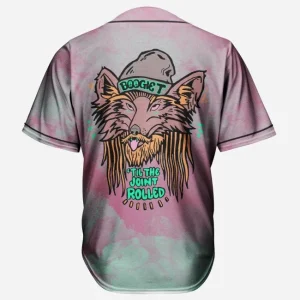 Boogie T Til The Joint Rolled Baseball Jersey - Image 1