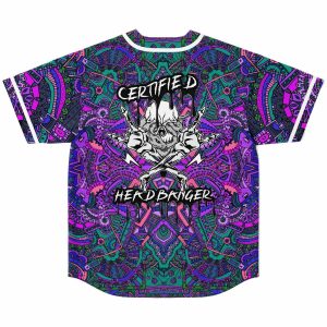 Certified headbanger baseball jersey - Image 1