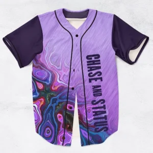 Chase and Status Rave Baseball Jersey for EDM festivals - Image 1